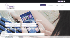 Desktop Screenshot of nokiafreeunlock.com